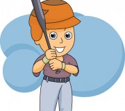 Little League Baseball Player